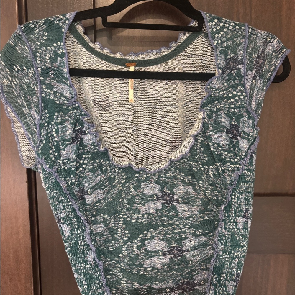 Floral Free People Women’s Summer Top